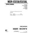 SONY MDRED238L Service Manual