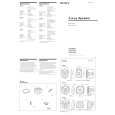 SONY XS-S1600 Owners Manual
